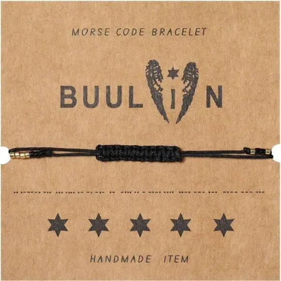 Morse code bracelet, Best friend gift,Birthday present, Friendship bracelets, - Picture 2 of 6